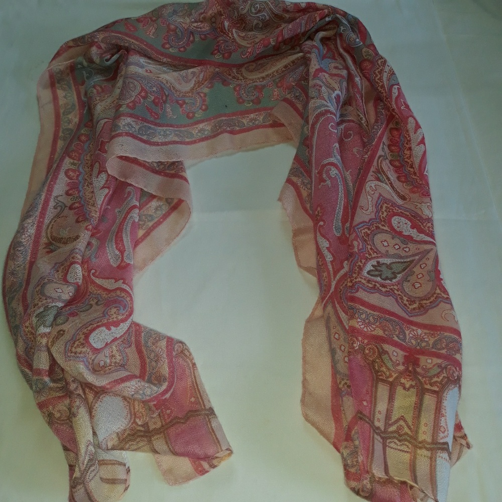 Beautiful Pink/multi Scarf